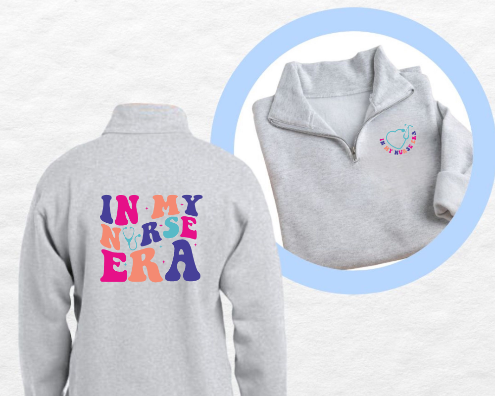 Nurse Era 1/4 Zip Sweater